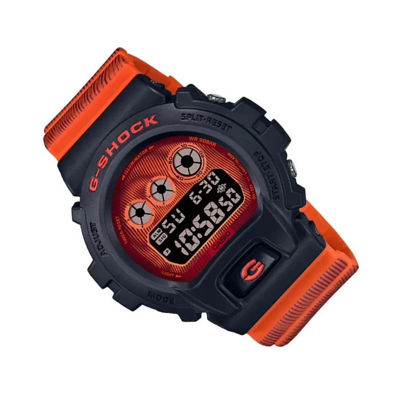 Casio G-Shock 'Time Distortion' Digital Men’s Watch- DW-6900TD-4